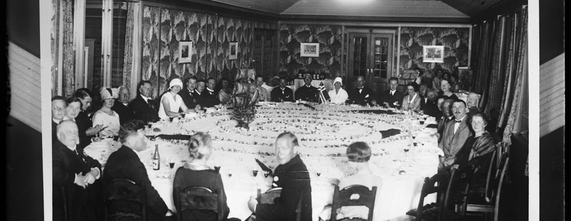 Roald Amundsens festmiddag anno 1926